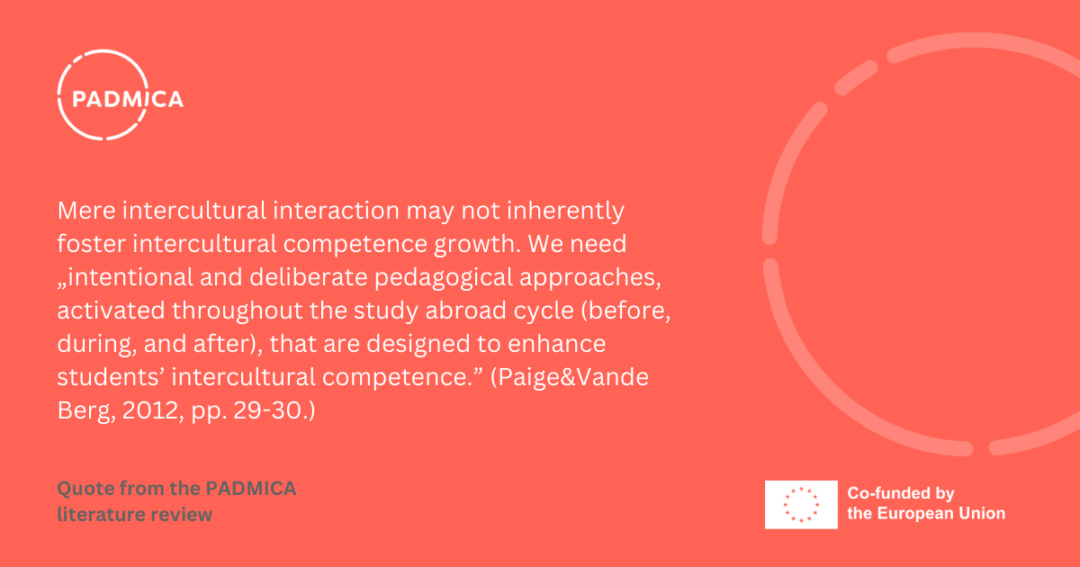 Intercultural competences before and after mobility: insights from a rich literature